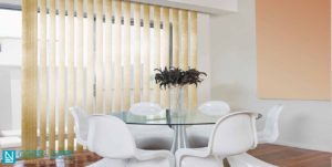 CORTINAS DE LAMAS VERTICALES TRASLÚCIDAS MIAMI