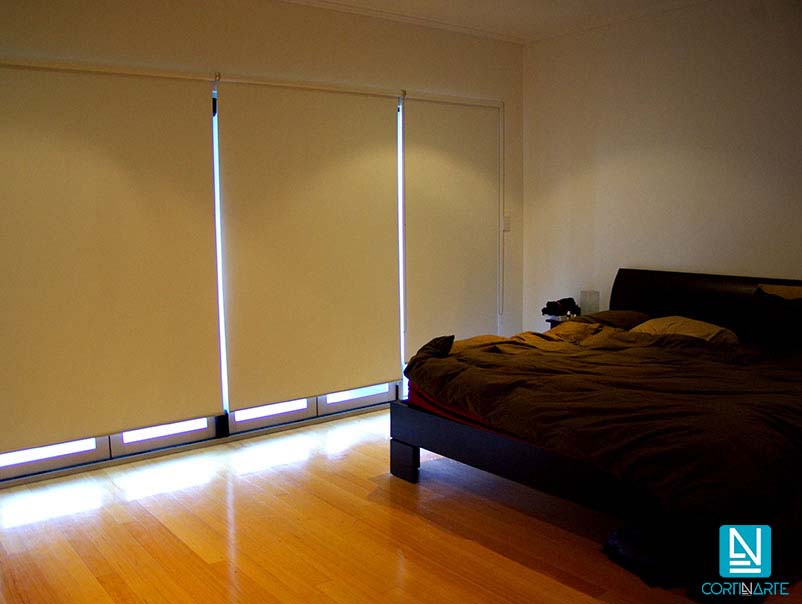 ESTORES ENROLLABLES OPACO PARA VENTANAS