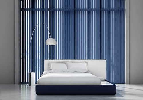 Cortinas verticales para habitaciones