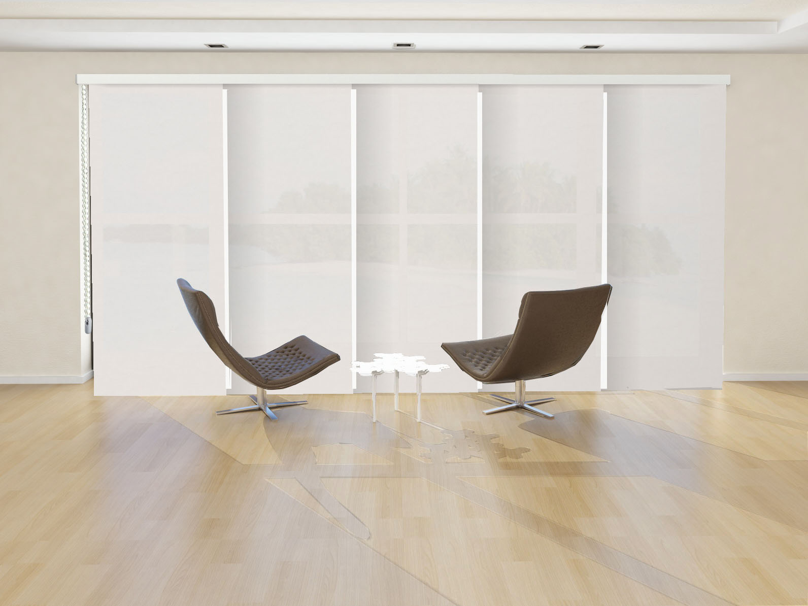 PANEL JAPONÉS COLECCIÓN SCREEN 4000 IGN÷FUGO COLOR BLANCO BLANCO