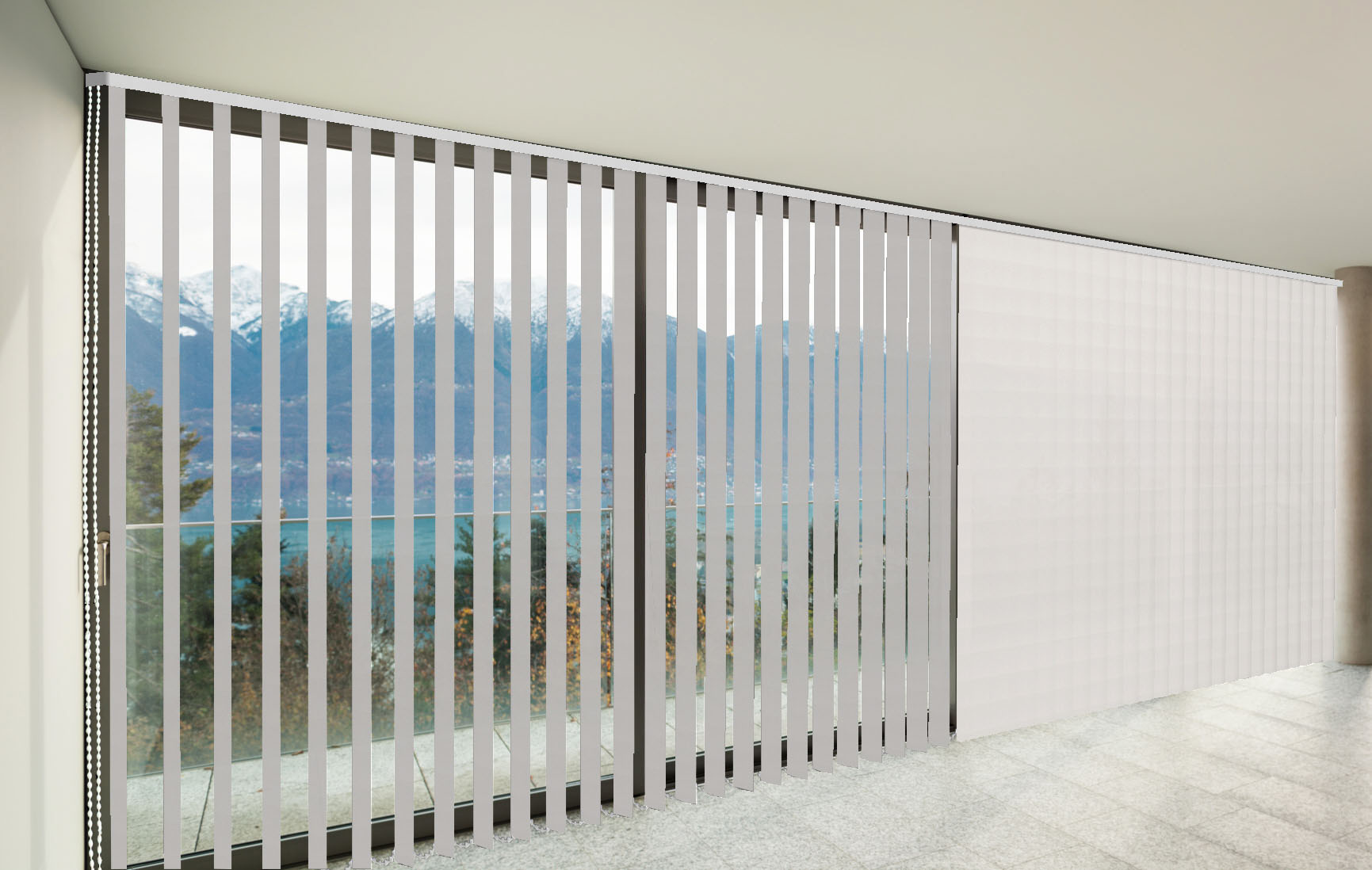 VERTICALES SCREEN 4000 IGN÷FUGO COLOR BLANCO BLANCO-R-000