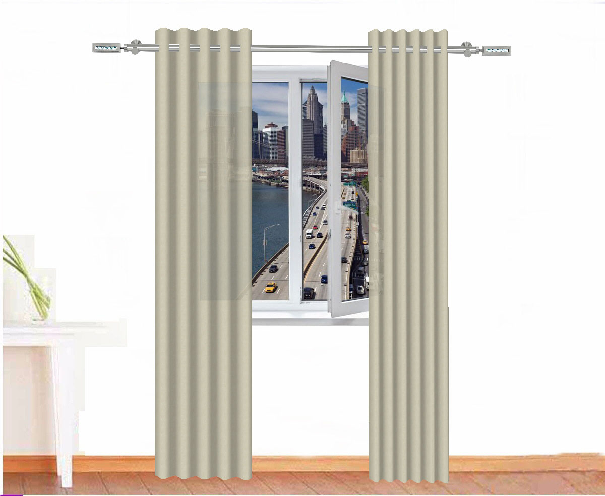 CORTINA DECORATIVA IMHOTEP COLOR BEIGE