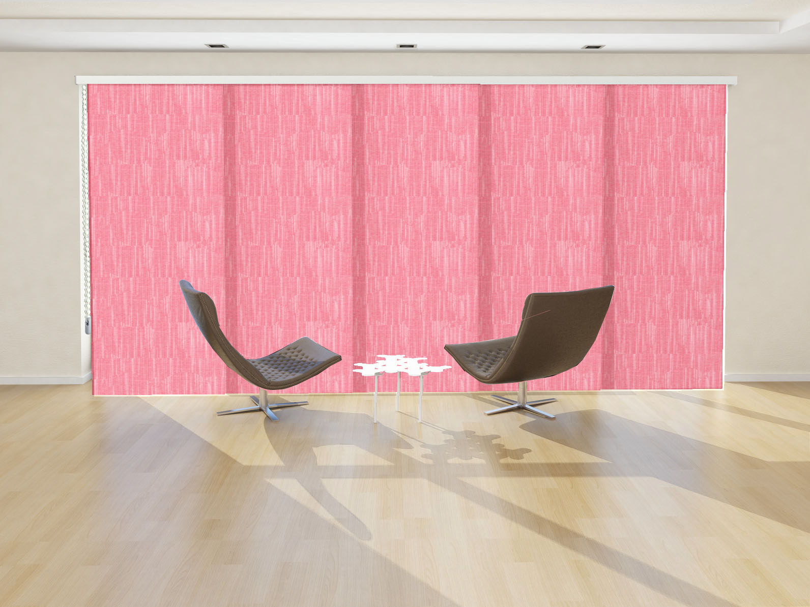 PANEL JAPONÉS SHANTUNG COLOR ROSA PASTEL