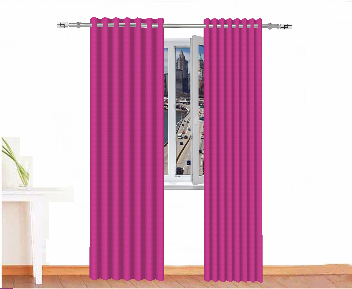 CORTINA OPACA HELIOS IGNÍFUGO COLOR FUCSIA CORTINARTE