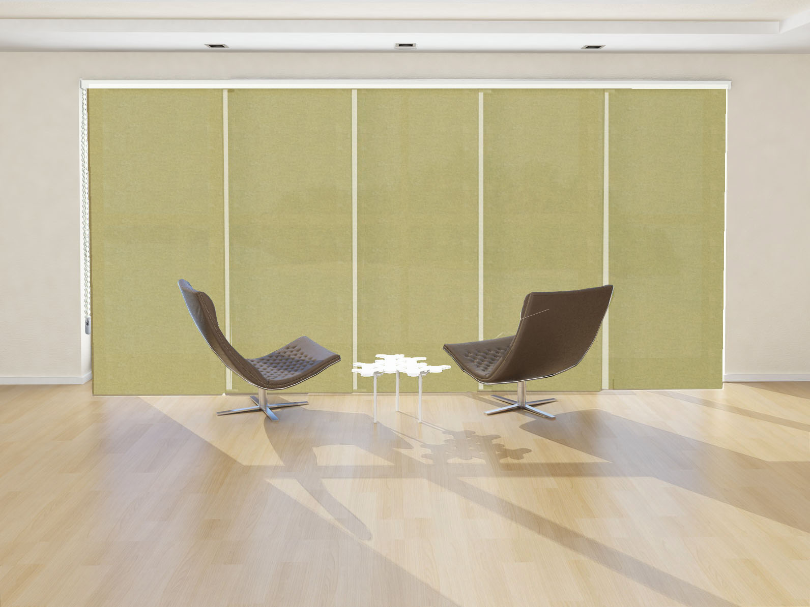 PANEL JAPONÉS ZEUS COLOR OCRE AMARILLENTO PANEL JAPONÉS ZEUS COLOR OCRE AMARILLENTO