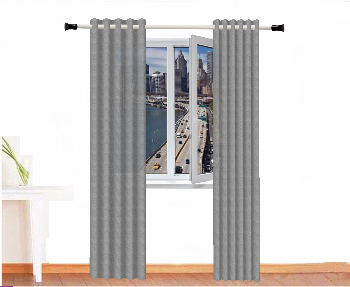 CORTINA DECORATIVA IMHOTEP COLOR GRIS