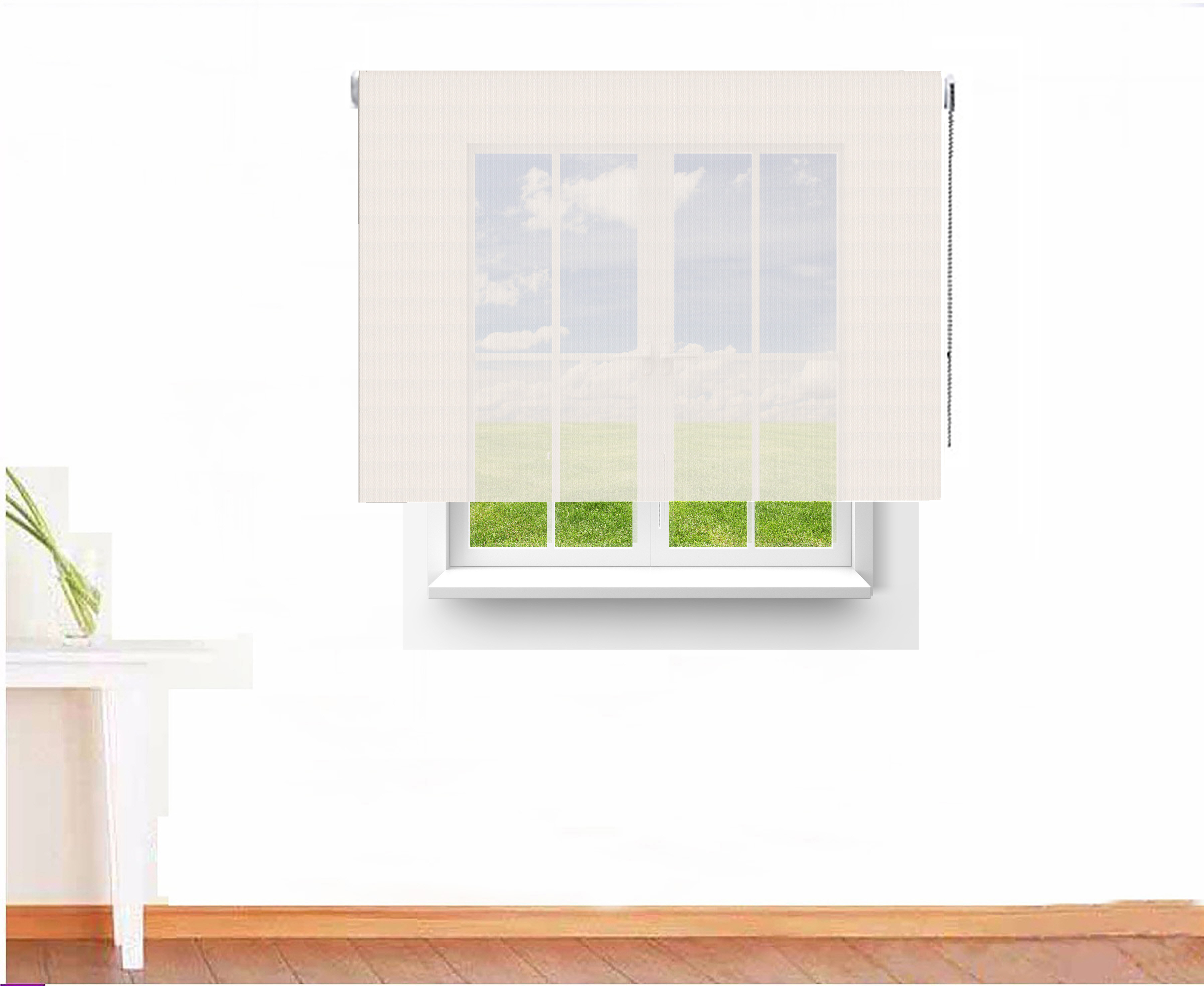 ESTOR ENROLLABLE SCREEN 3500 IGN÷FUGO COLOR BLANCO LINO