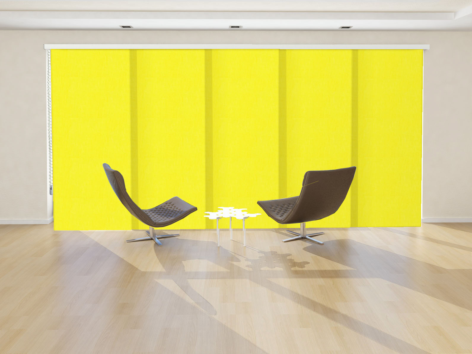 PANEL JAPONÉS TRASLÚCIDO MIAMI COLOR AMARILLO