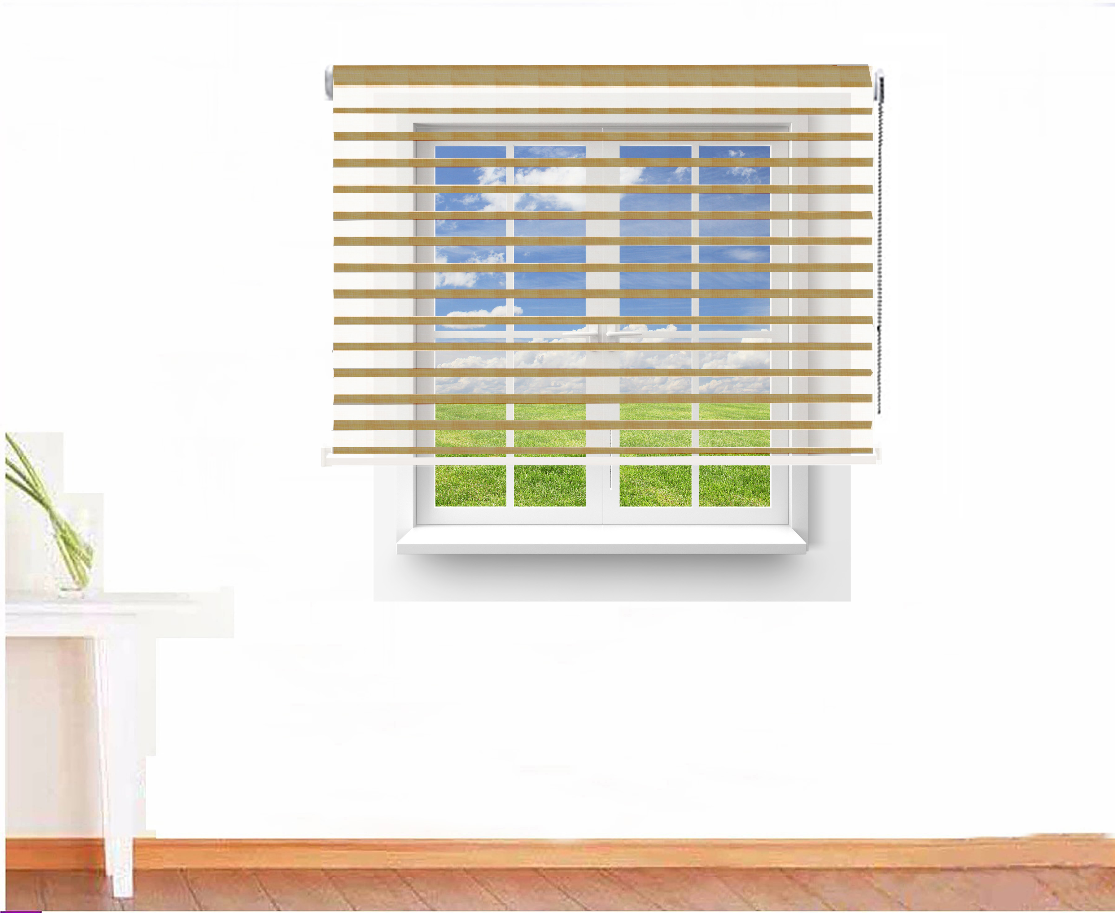 ESTOR ENROLLABLE NOCHE Y D÷A VENECIANO LOKI COLOR BEIGE