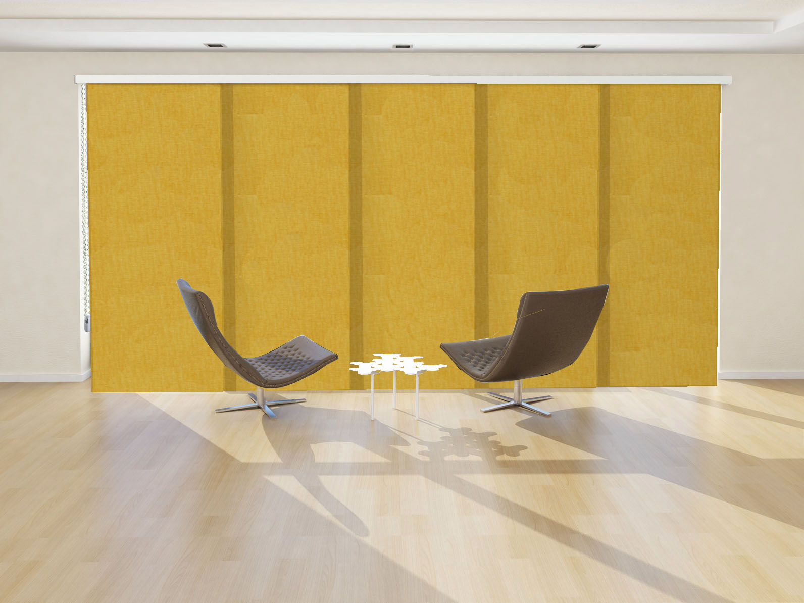 PANEL JAPONÉS TRASLÚCIDO MIAMI COLOR NARANJA CAQUI