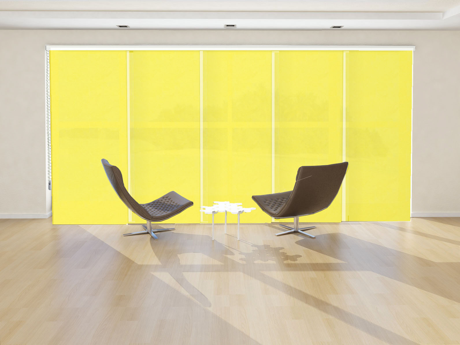 PANEL JAPONÉS ZEUS COLOR AMARILLO PATSTEL