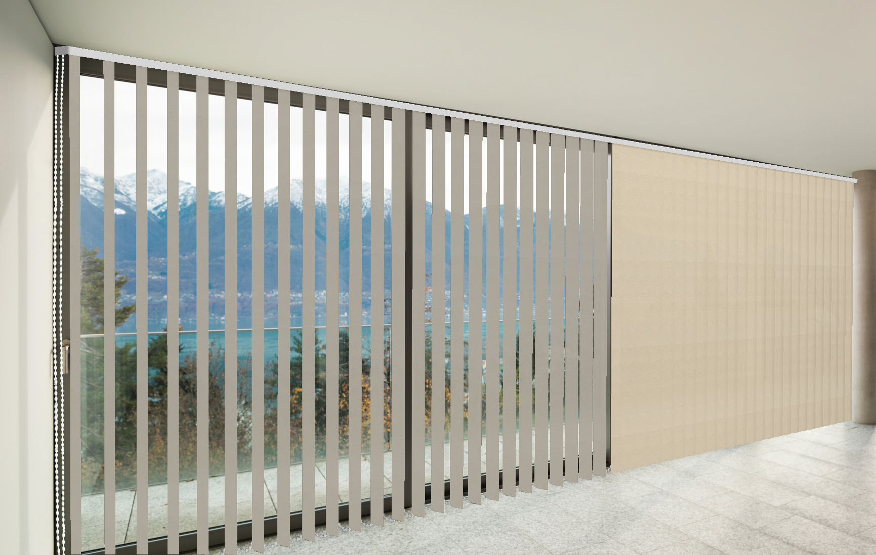 VERTICALES SCREEN 4000 IGN÷FUGO COLOR BLANCO SABLE