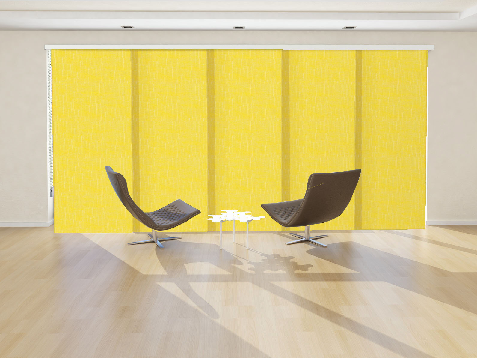 PANEL JAPONÉS SHANTUNG COLOR AMARILLO