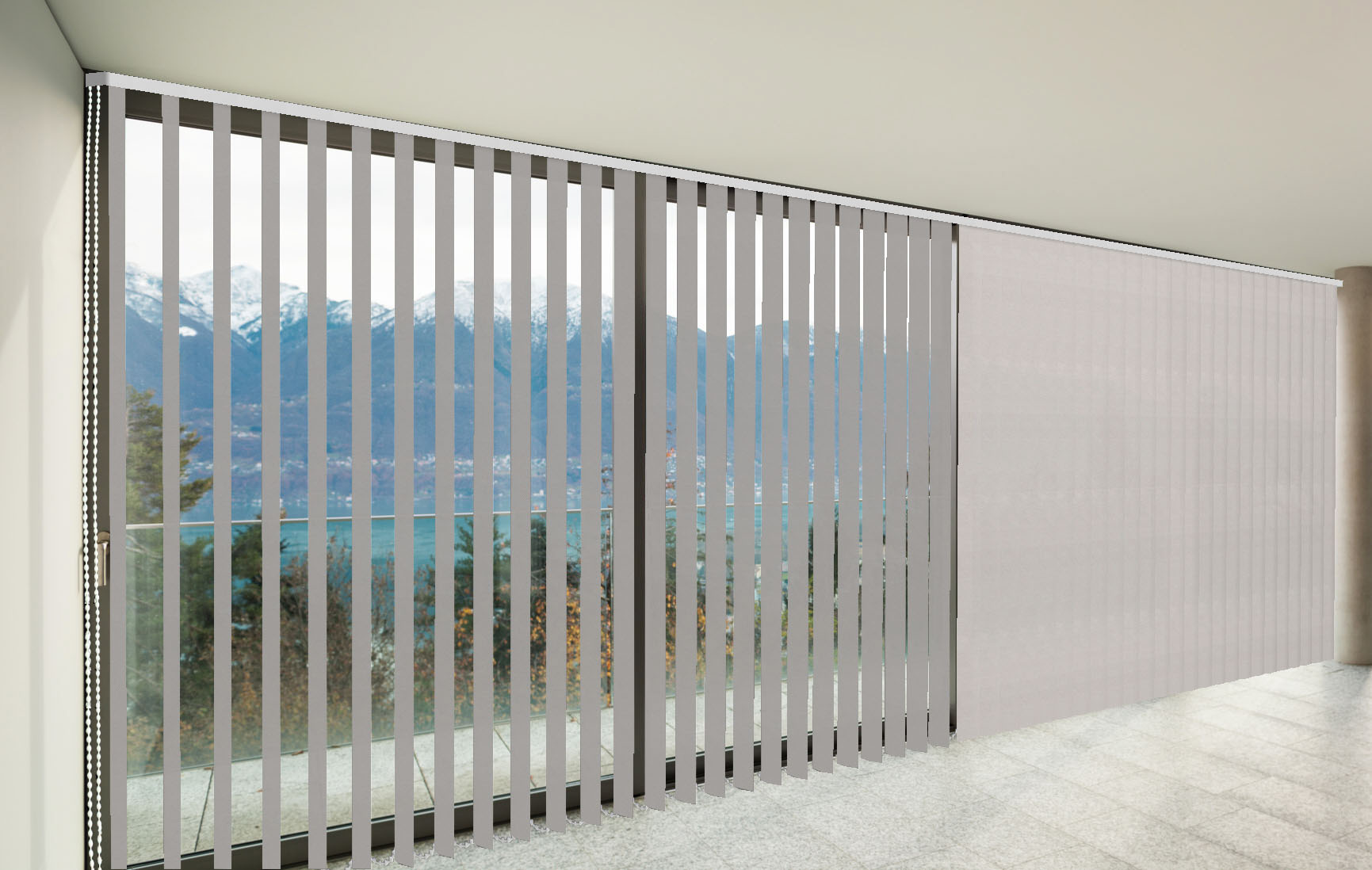 VERTICALES SCREEN 4000 IGN÷FUGO COLOR BLANCO GRIS PERLA