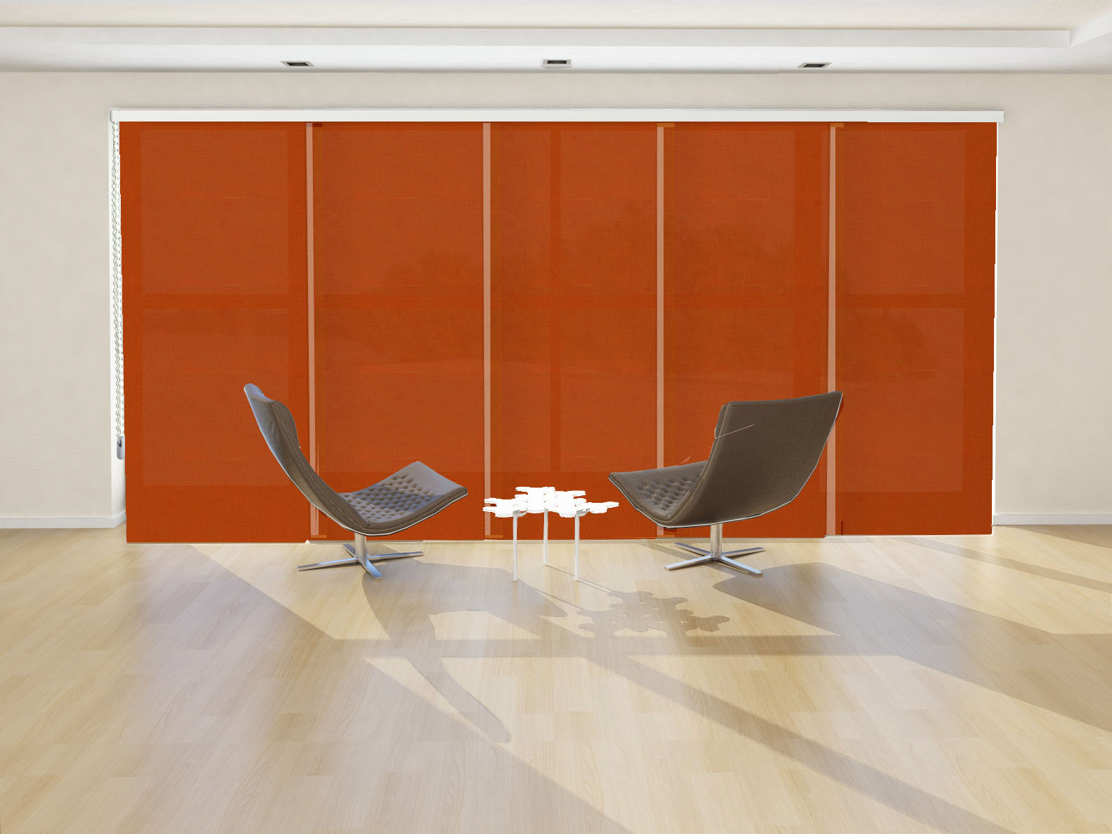 PANEL JAPONÉS ZEUS COLOR NARANJA CAQUI