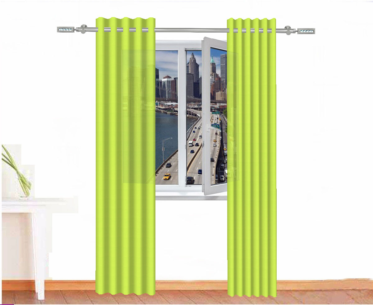 CORTINA DECORATIVA AMON VERDE MENTA