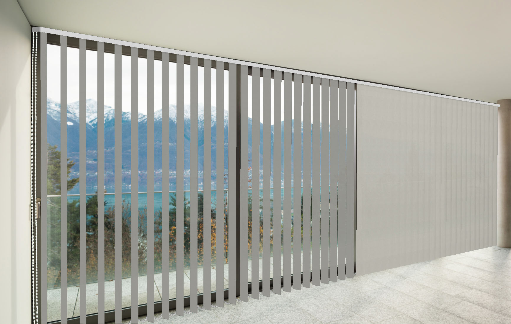 VERTICALES SCREEN 4000 IGN÷FUGO COLOR GRIS PERLA GRIS PERLA