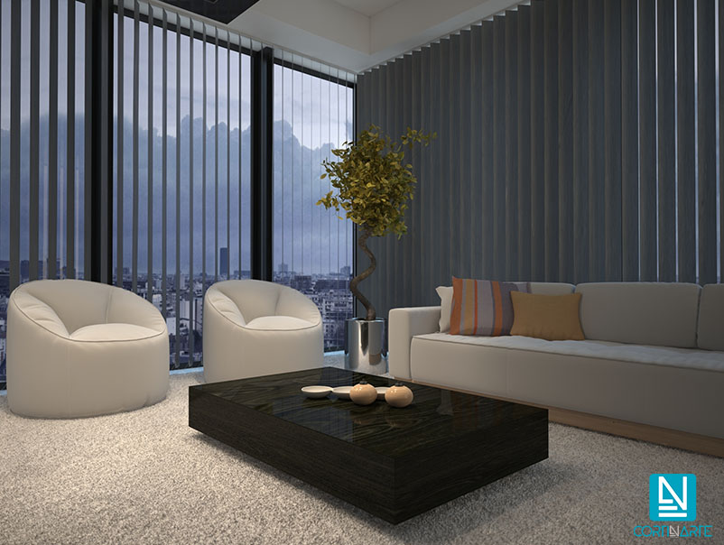 CORTINAS DE LAMAS VERTICALES SCREEN 3500