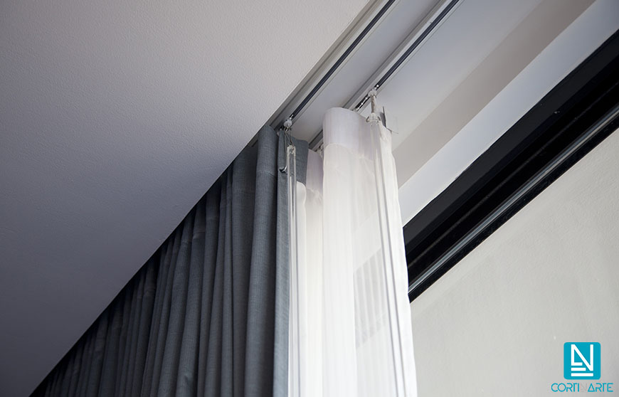 CORTINAS VISILLO DE LINO NATURAL
