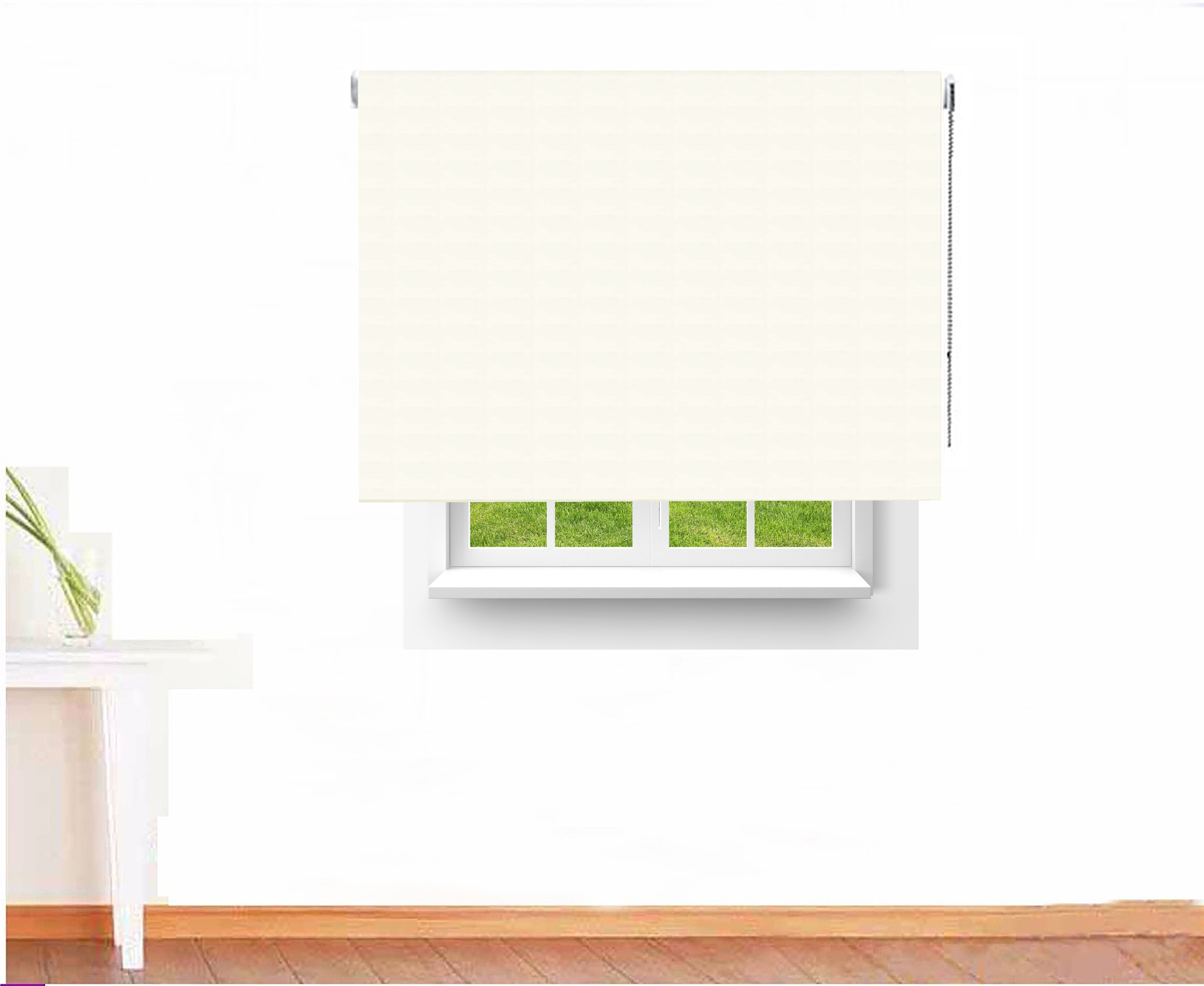 ESTOR ENROLLABLE OPACO ARTEMISA COLOR BLANCO
