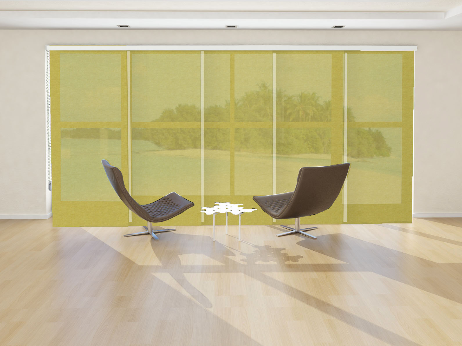 PANEL JAPONÉS VISILLO OSIRIS LINO BEIGE