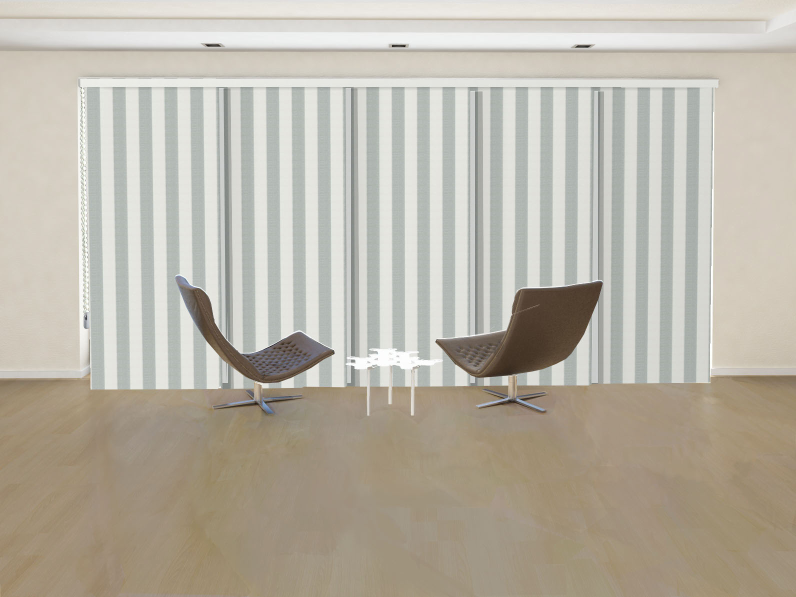 PANÉL JAPONÉS DECORTAVIO THOR COLOR BLANCO AZUL CLARO