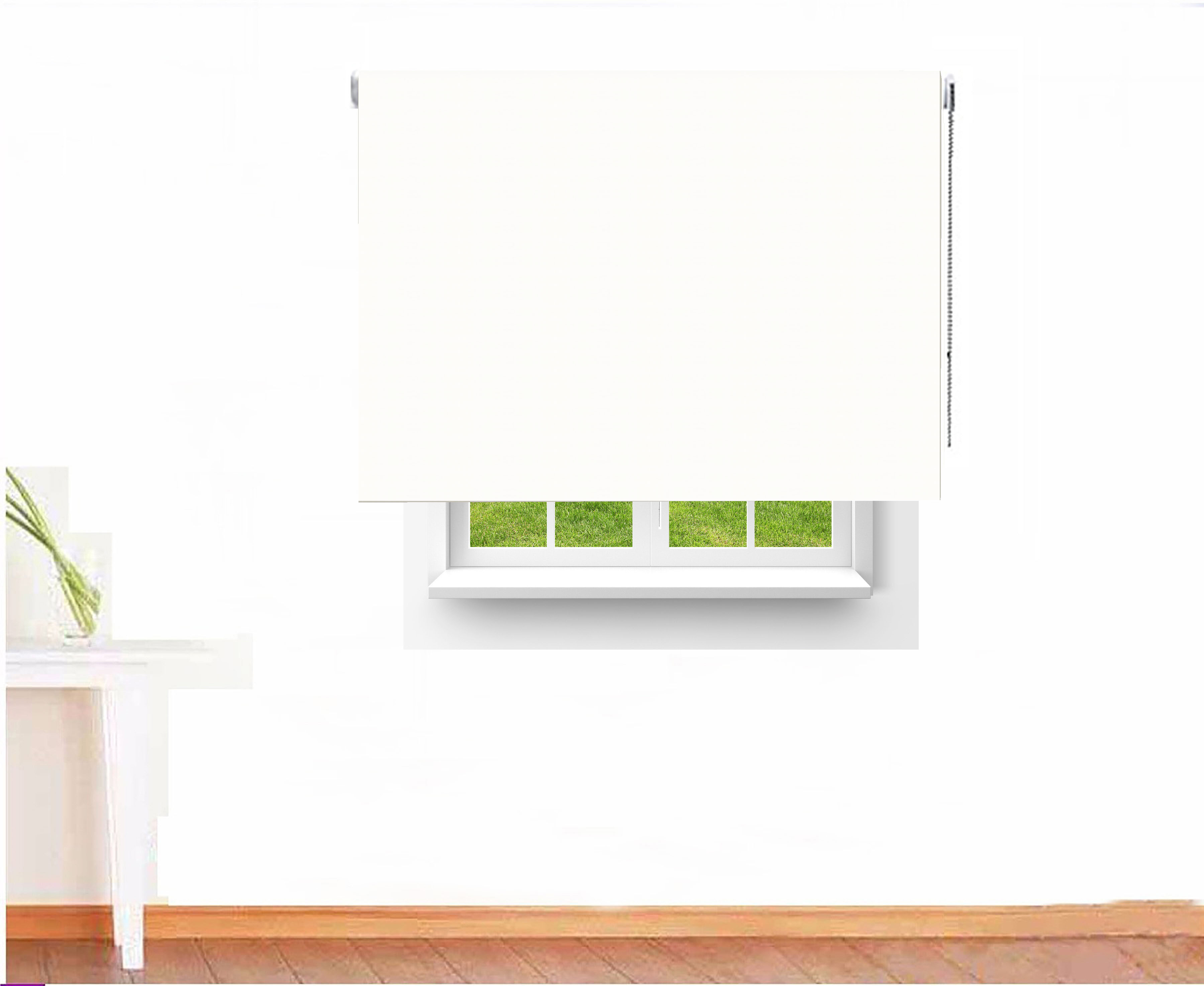 ESTOR ENROLLABLE OPACO N BLACK OUT COLOR COLOR BLANCO