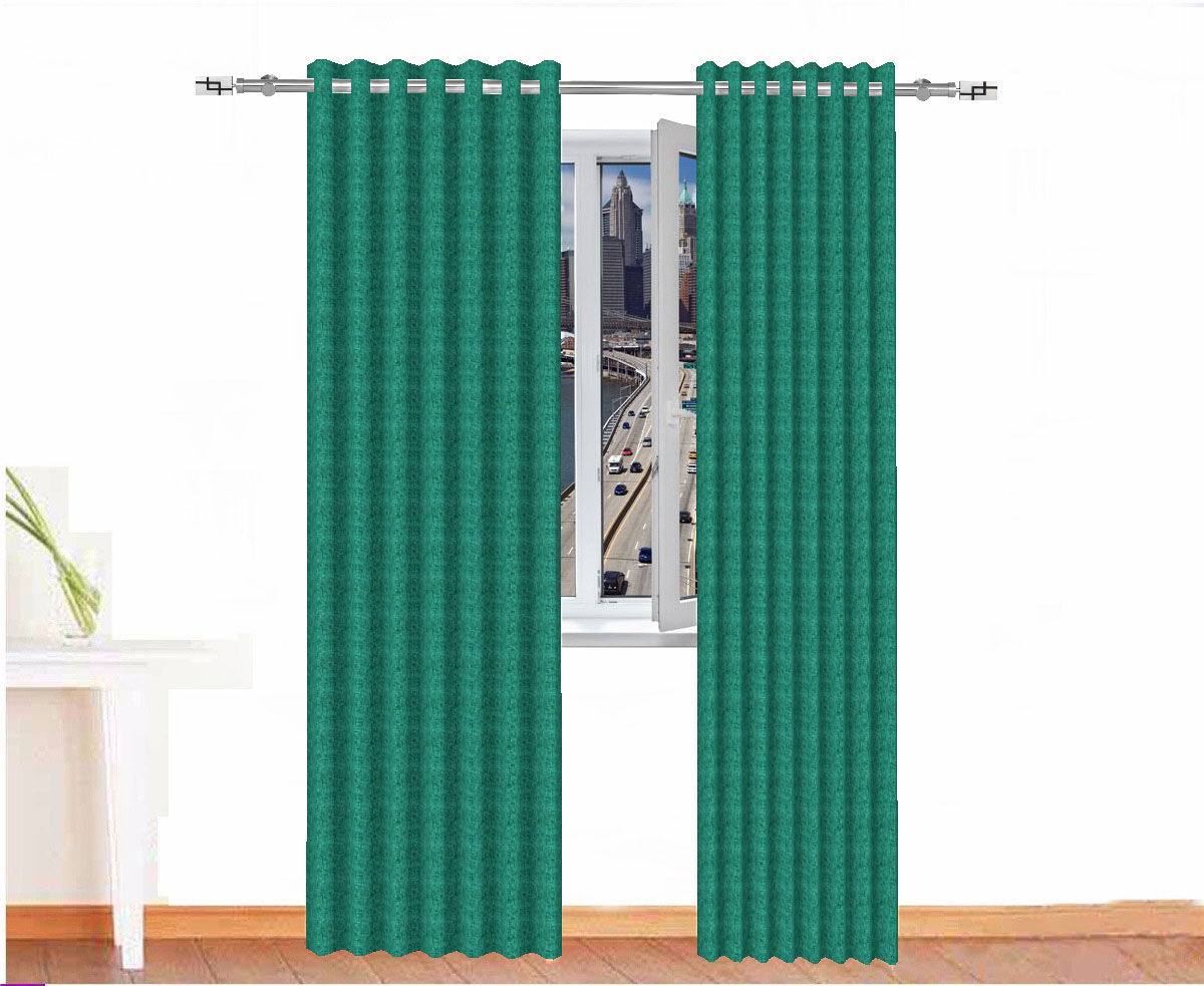 CORTINA OPACA APOLO IGNÍGUGO COLOR VERDE JADE