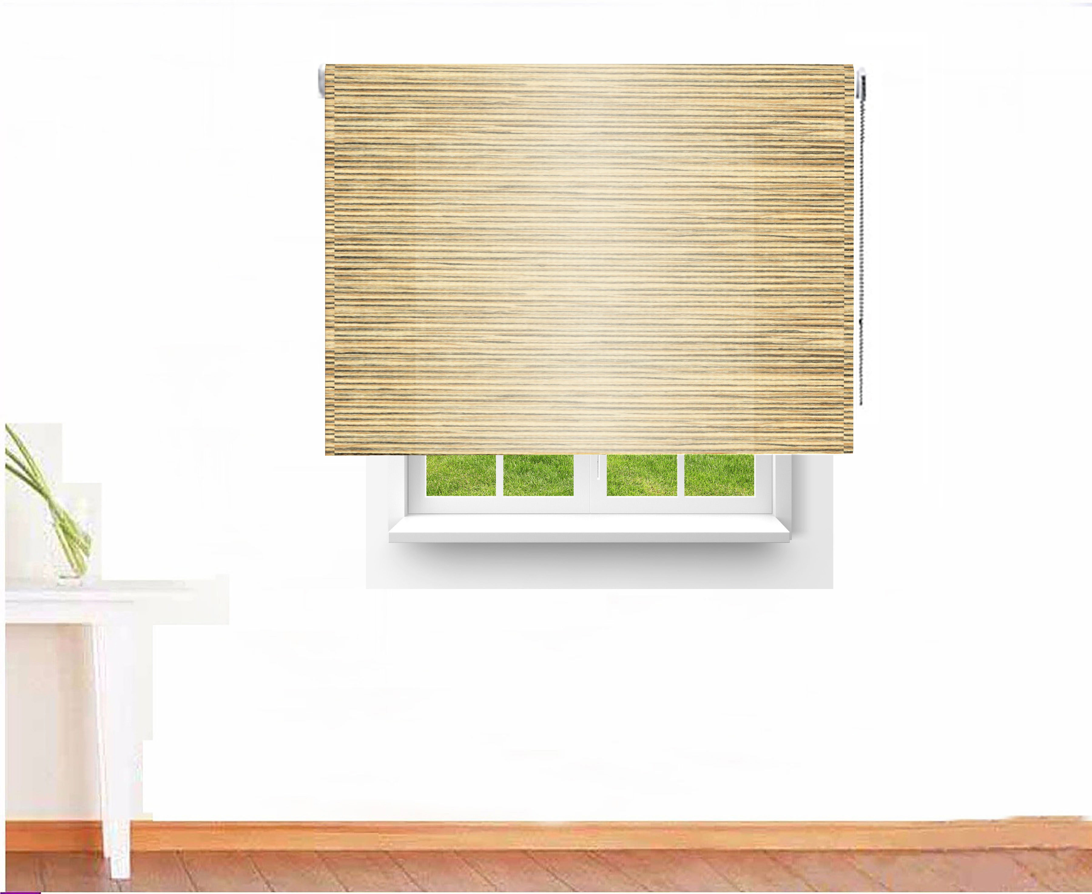ESTOR ENROLLABLE TRASLÚCIDO WOOD COLOR ROBLE