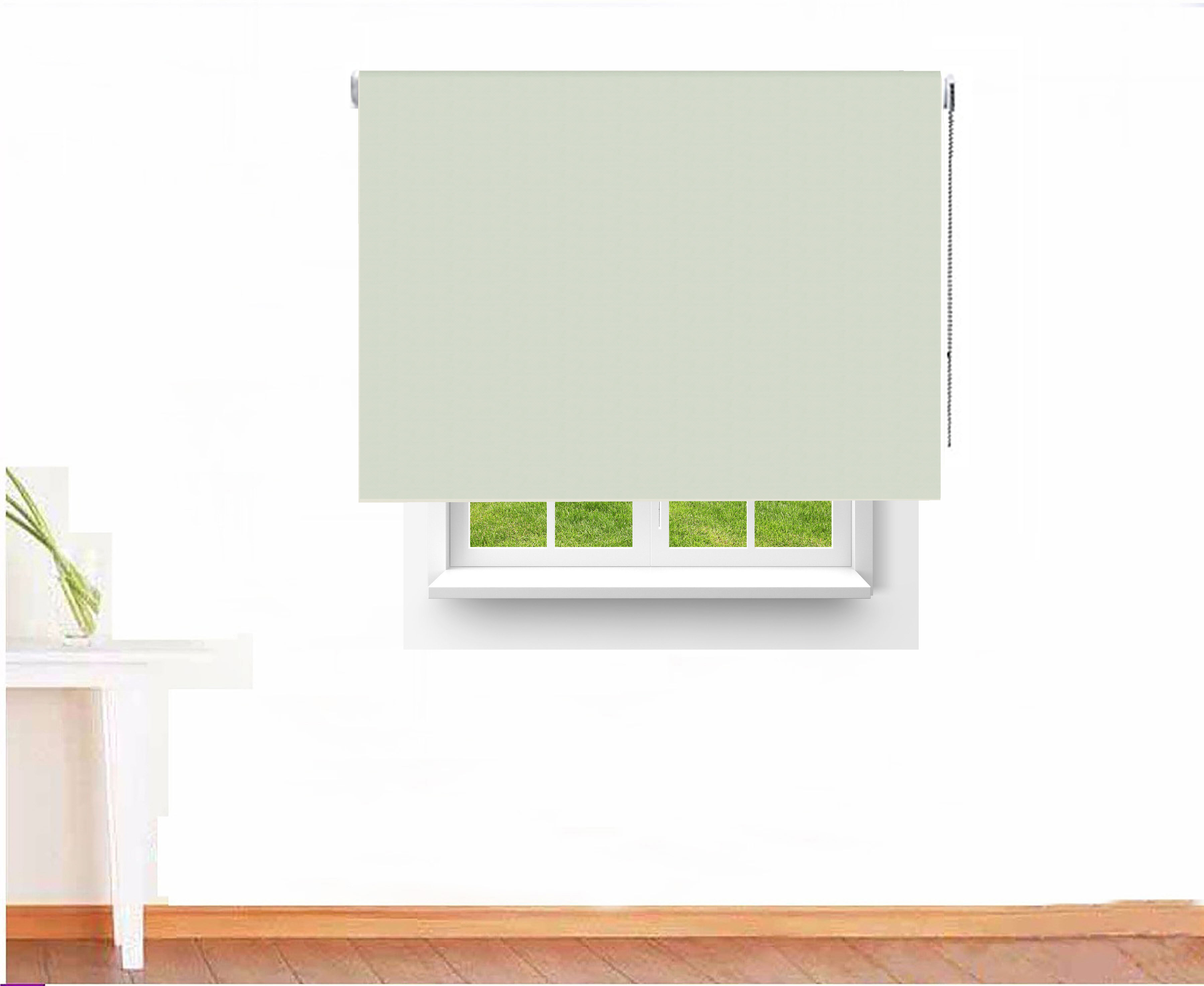 ESTOR ENROLLABLE OPACO C BLACK OUT COLOR GRIS