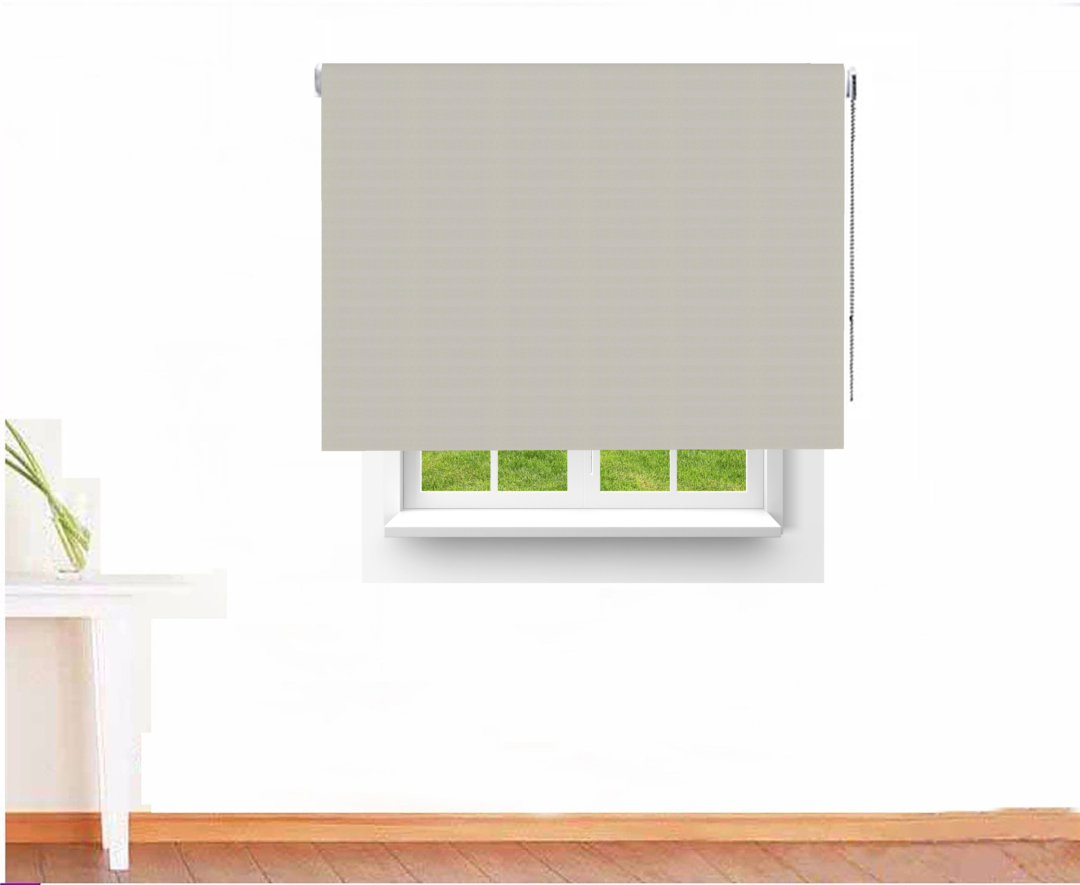 ESTOR ENROLLABLE OPACO N BLACK OUT COLOR GRIS