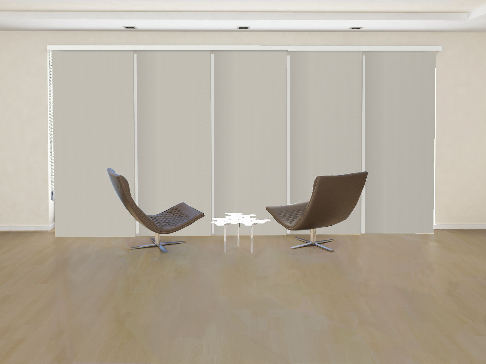 PANEL JAPONÉS OPACO N BLACK OUT COLOR GRIS