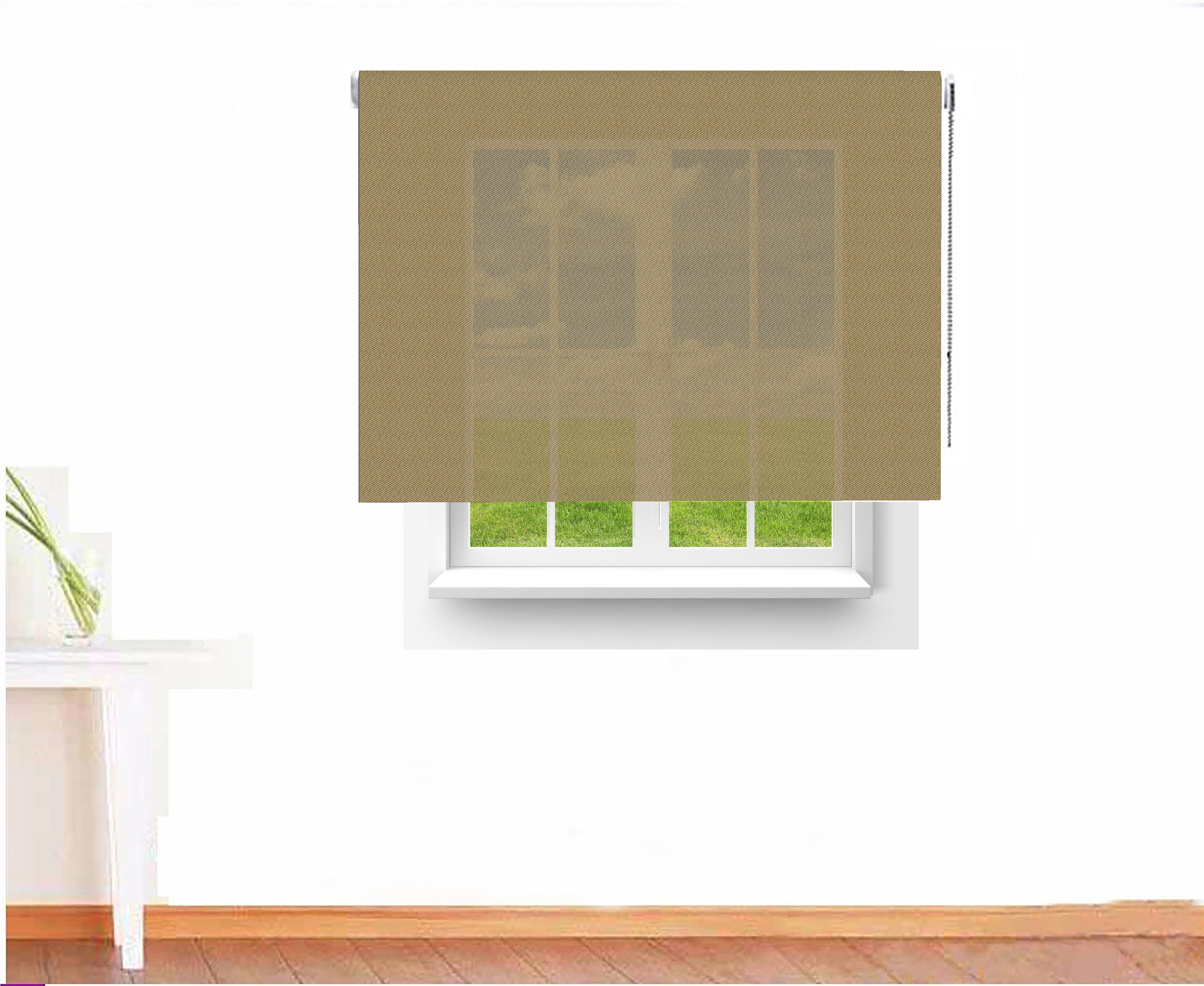 ESTOR ENROLLABLE SCREEN 6000 IGNÍFUGO COLOR GRIS OSCURO SABLE