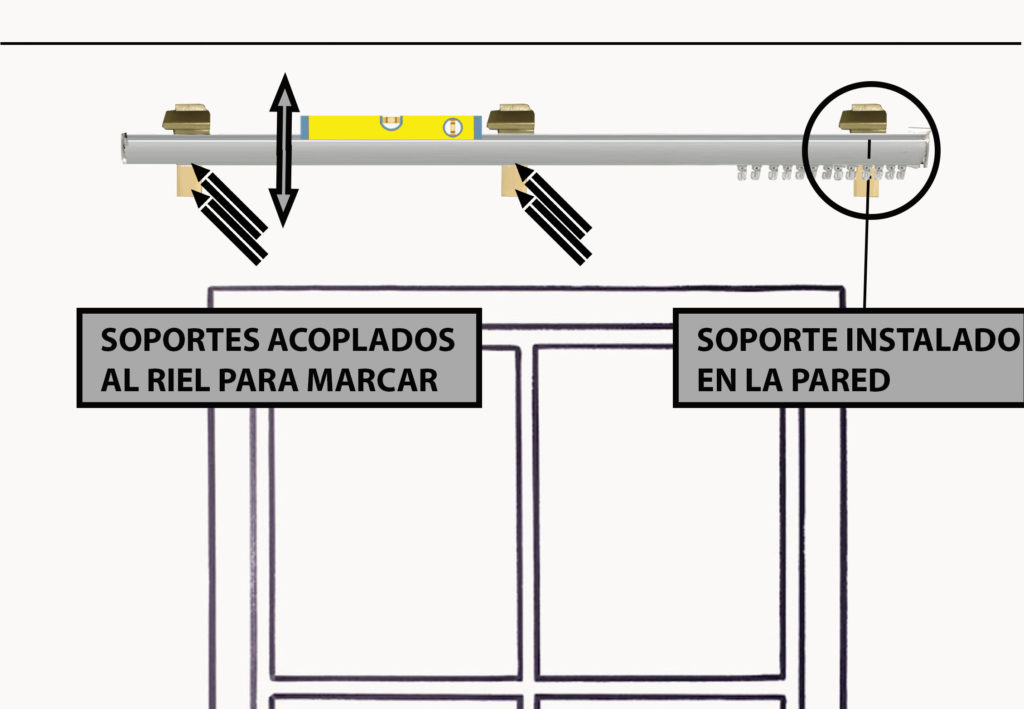 CÓMO MONTAR CORTINAS VERTICALES EN LA PARED