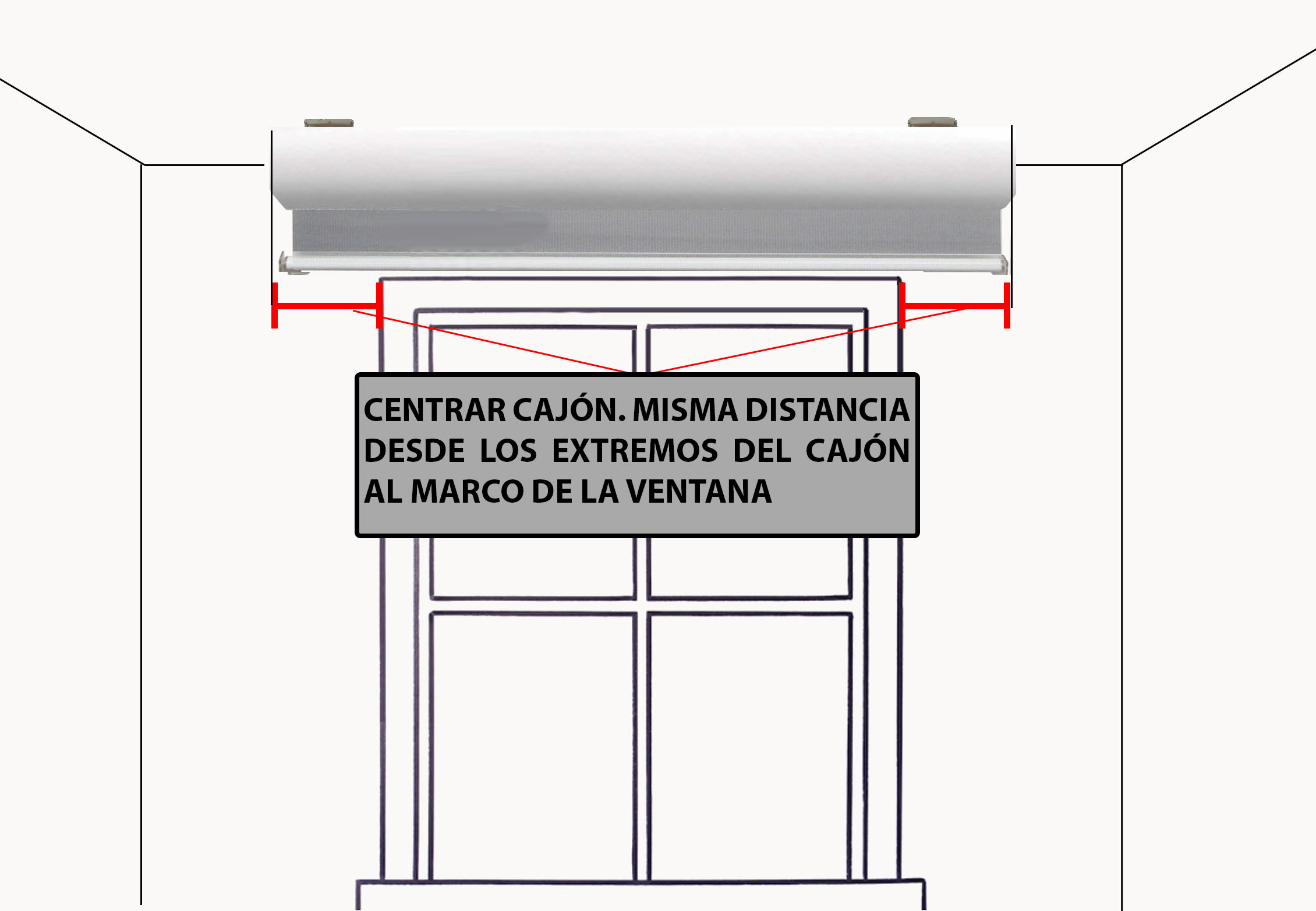 CÓMO MONTAR ESTORES NOCHE Y DÍA A TECHO