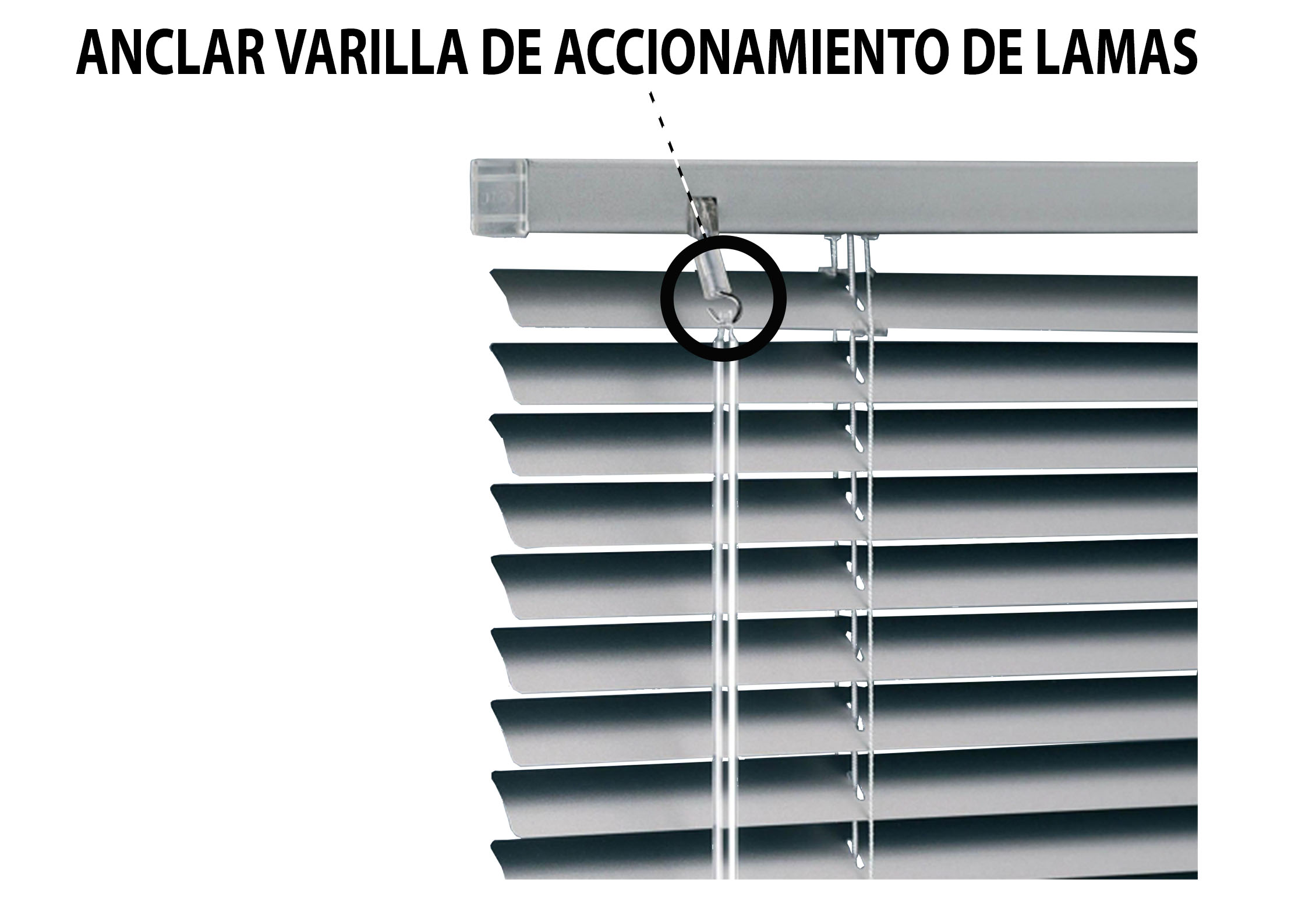 CÓMO MONTAR PERSIANAS VENECIANAS DE ALUMINIO EN LA PARED: