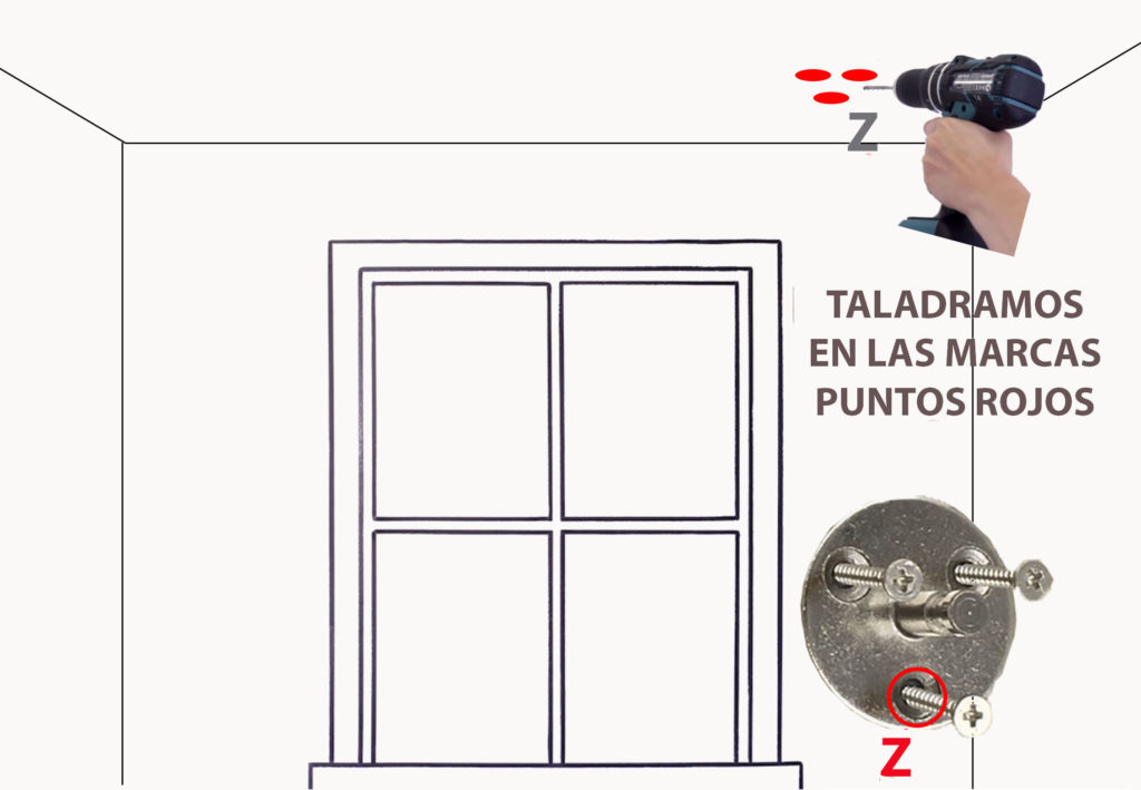 CÓMO INSTALAR BARRAS DE CORTINAS EN LA PARED