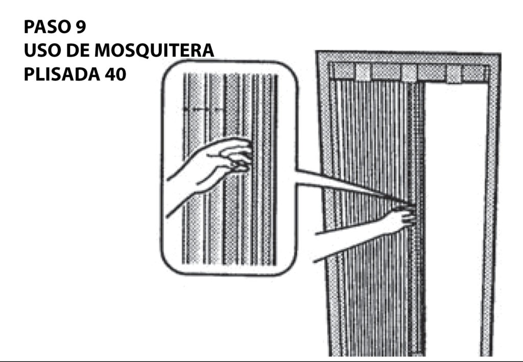 CÓMO MONTAR MOSQUITERAS PLISADAS DE 40 