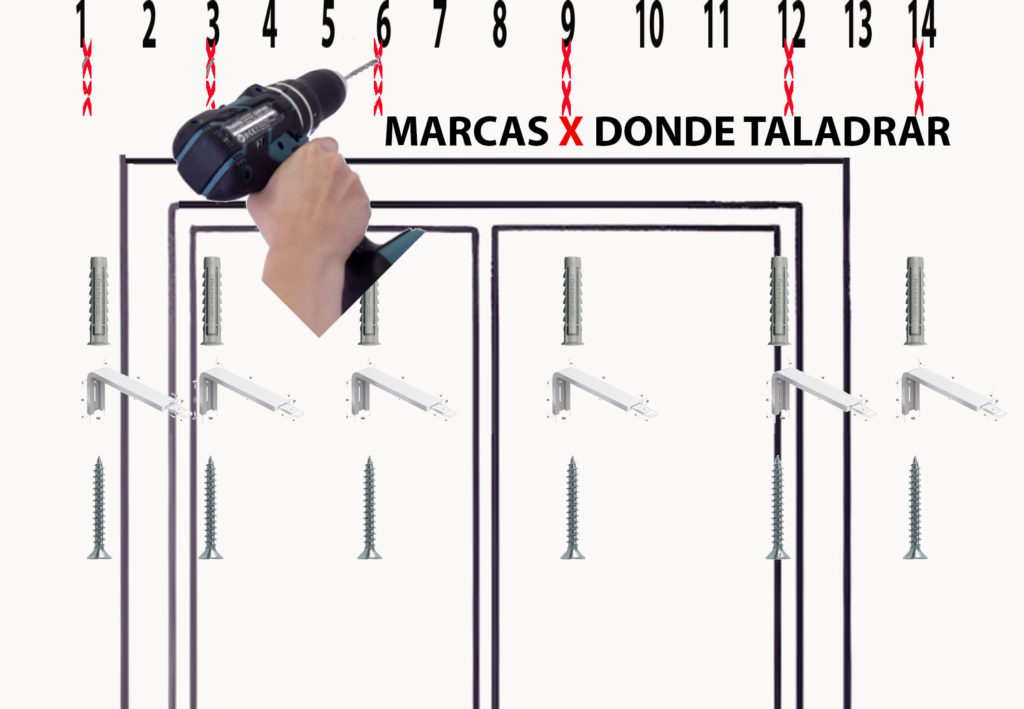 COMO MONTAR RIEL DE CORTINAS DE UN CANAL