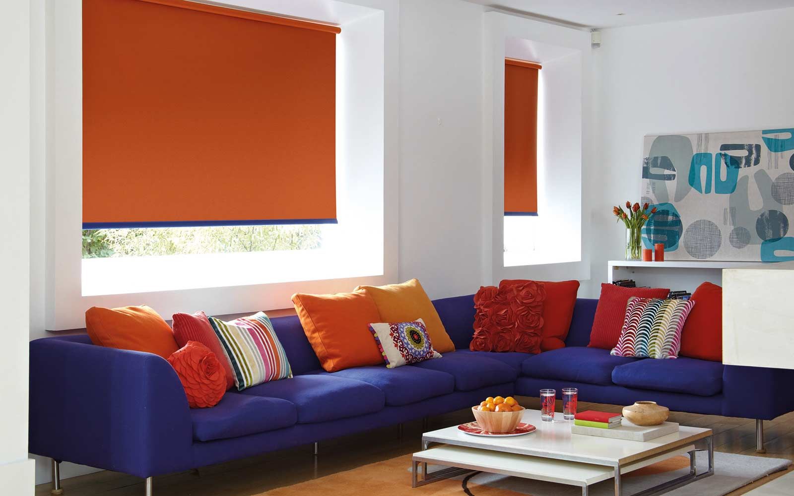color del año 2019 para cortinas living coral estores opacos