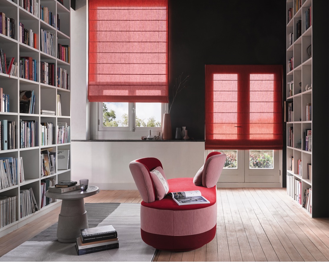color del año 2019 para cortinas living coral estores