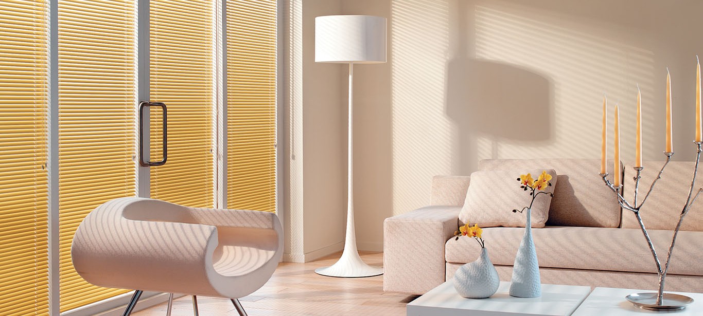 decorar con cortinas venecianas