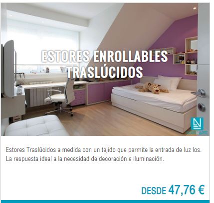 rebajas en cortinas y estores 2