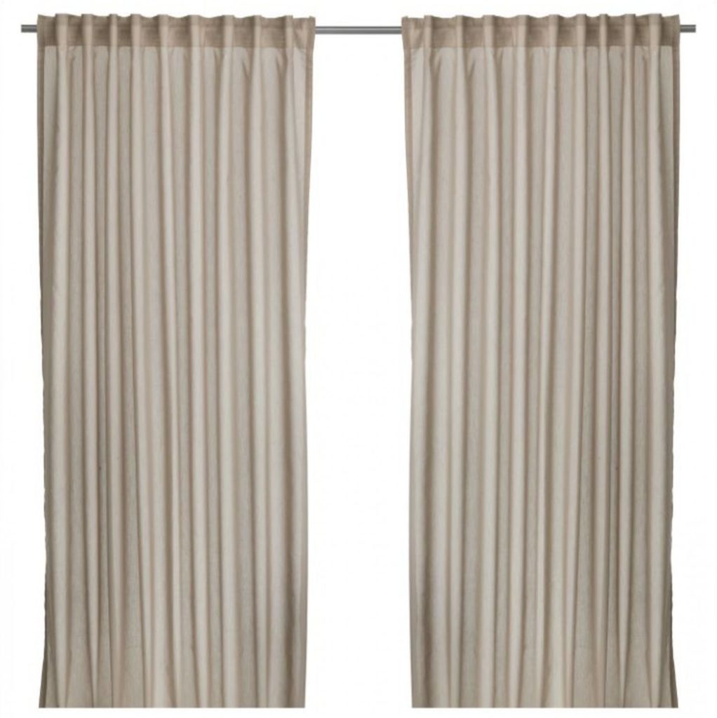 cortinas greige de moda.