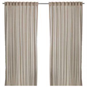 cortinas greige de moda.