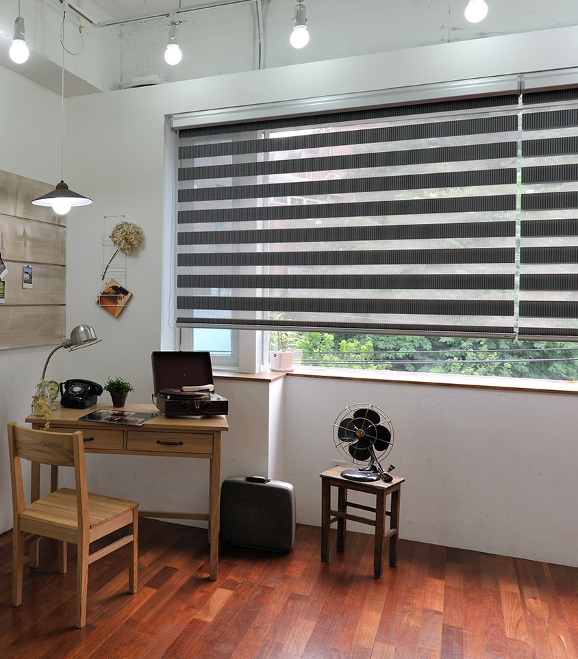 estores noche y día perfectos para ventanas altas