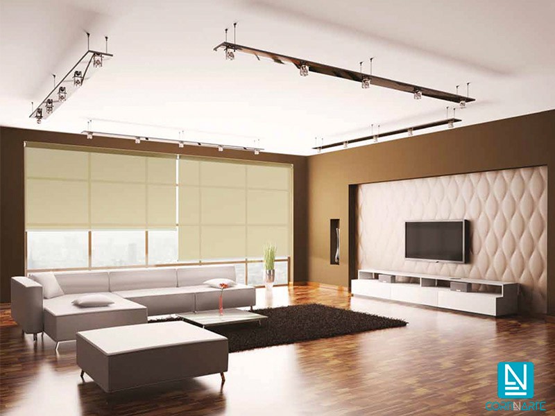 estores y cortinas con protección solar UV