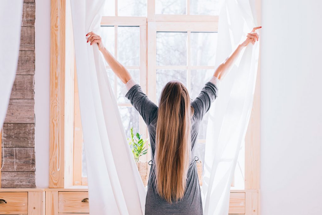 cortinas de lino blancas