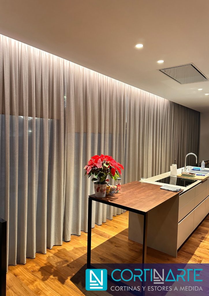 Cortinas de Alta Gama para Interiores apartamento de lujo