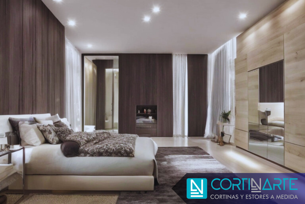 Cortinas Elegantes para Decoración dormitorio lujo